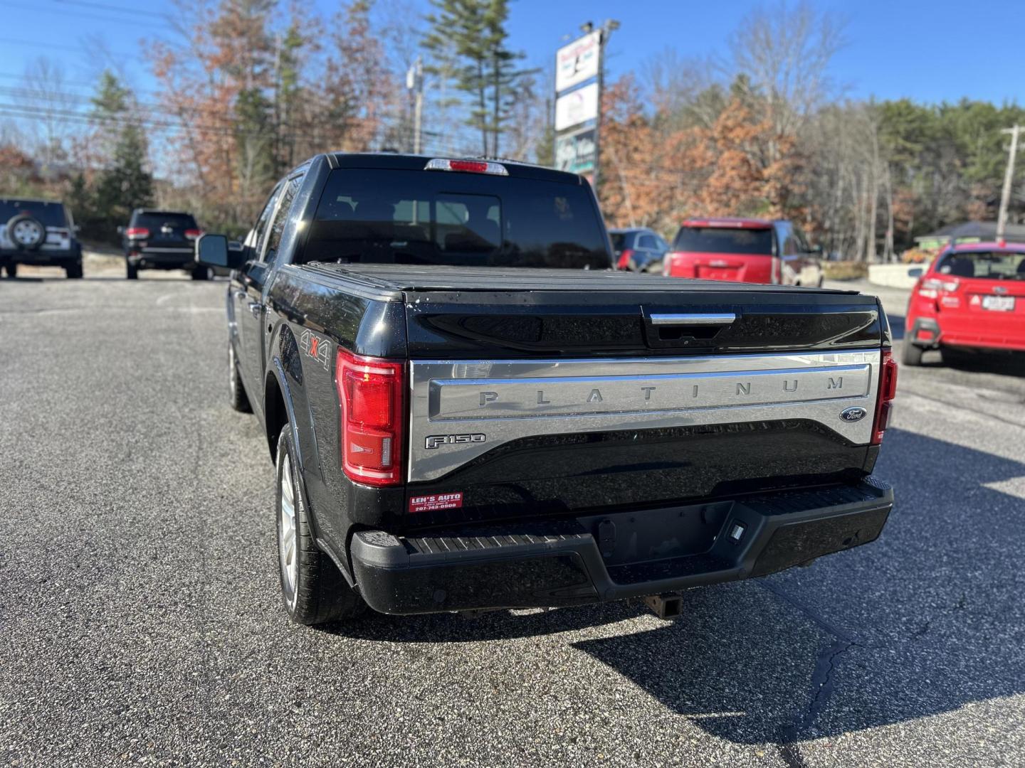 2017 Black /Black Ford F-150 XLT SuperCrew 6.5-ft. Bed 4WD (1FTEW1EG4HF) with an 3.5L V6 TURBO engine, 6A transmission, located at 27 Main St., Norway, MD, 04268, (207) 743-0900, 44.199795, -70.530807 - Photo#3