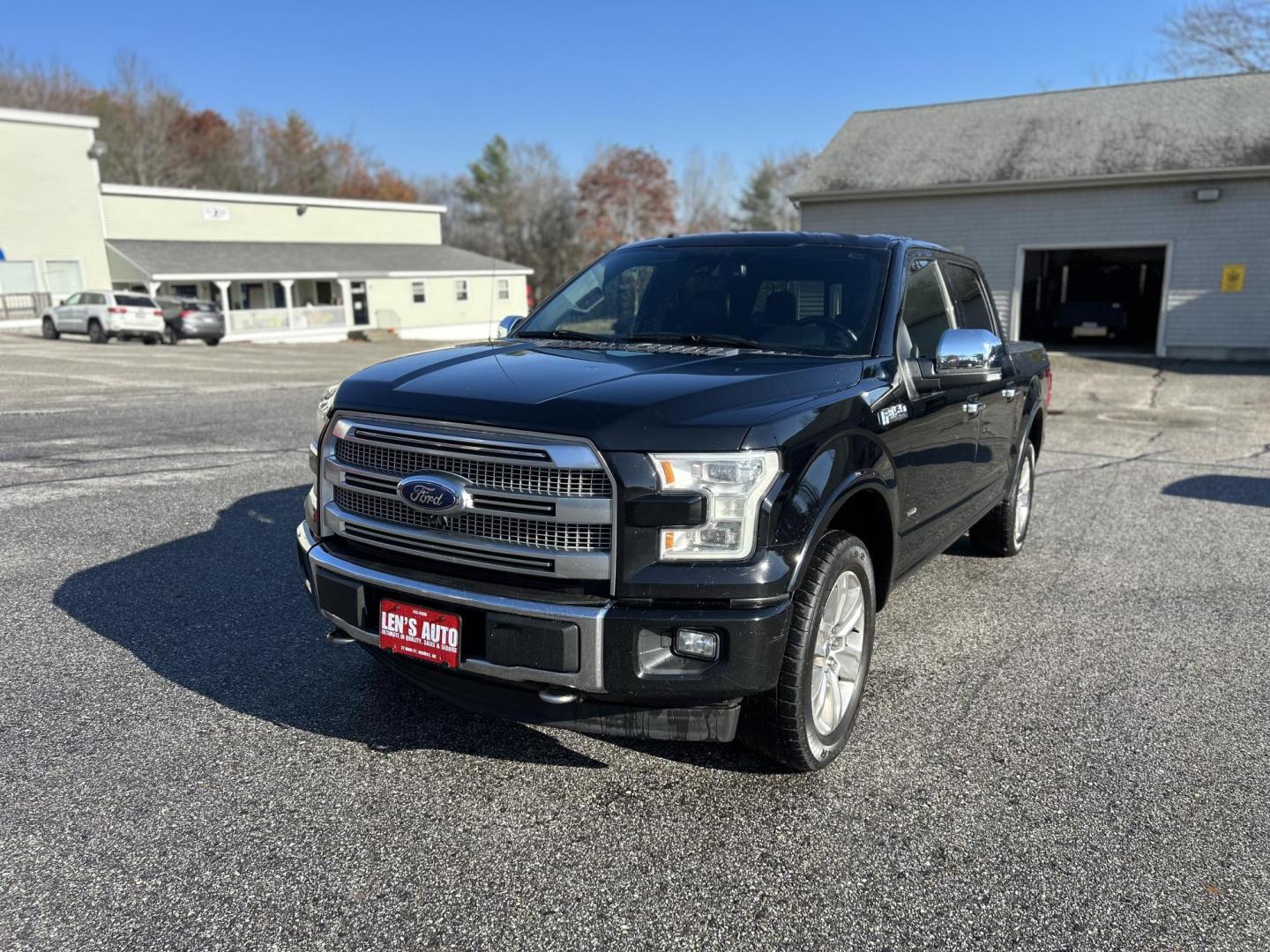 2017 Black /Black Ford F-150 XLT SuperCrew 6.5-ft. Bed 4WD (1FTEW1EG4HF) with an 3.5L V6 TURBO engine, 6A transmission, located at 27 Main St., Norway, MD, 04268, (207) 743-0900, 44.199795, -70.530807 - Photo#0