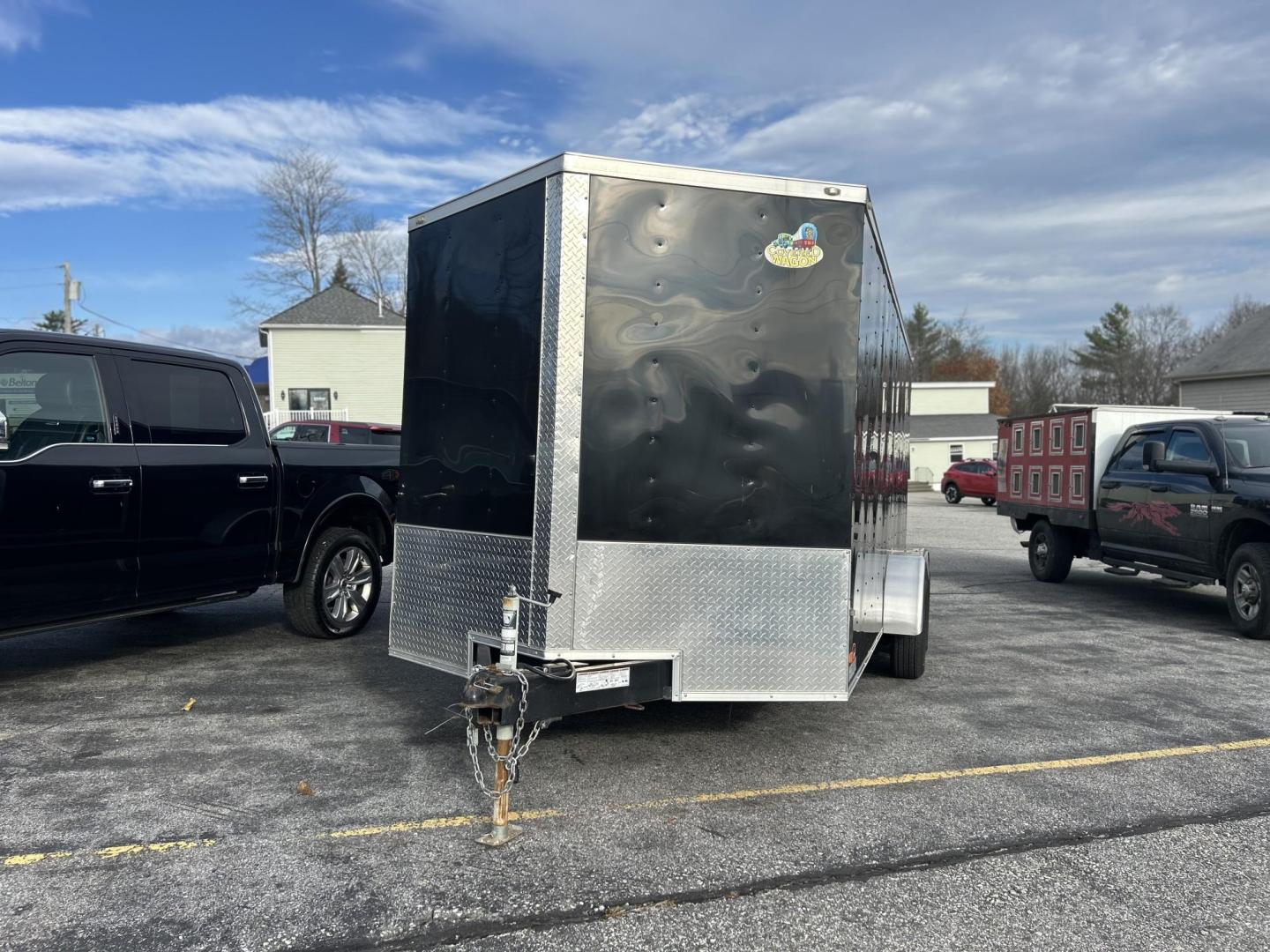 2020 Black Covered Wagon Trailers Unknown - (53FBE1628LF) , located at 27 Main St., Norway, MD, 04268, (207) 743-0900, 44.199795, -70.530807 - Photo#2