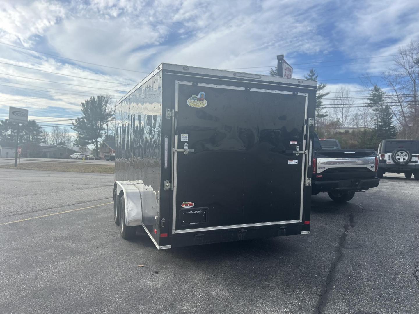 2020 Black Covered Wagon Trailers Unknown - (53FBE1628LF) , located at 27 Main St., Norway, MD, 04268, (207) 743-0900, 44.199795, -70.530807 - Photo#3