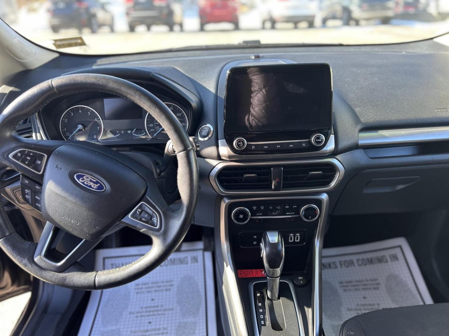 2019 Black /Black Ford EcoSport SE AWD (MAJ6S3GL3KC) with an 2.0L L4 DOHC 16V engine, 6A transmission, located at 27 Main St., Norway, MD, 04268, (207) 743-0900, 44.199795, -70.530807 - Photo#6