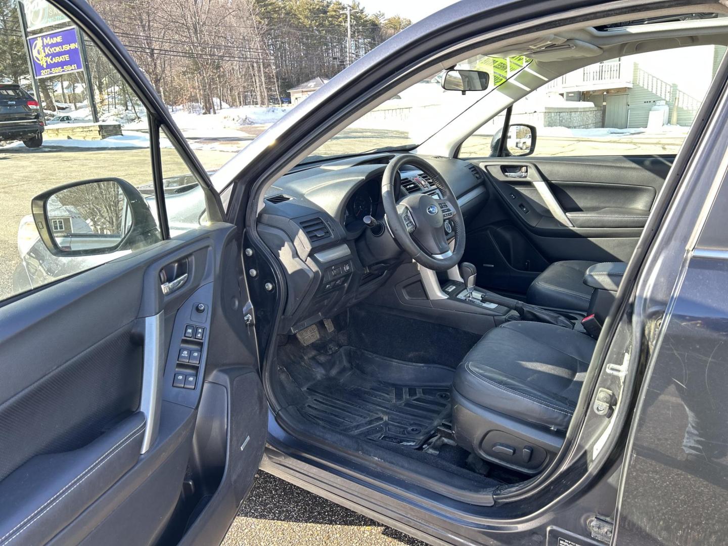 2014 BLUE /Black Subaru Forester 2.0XT Touring (JF2SJGMC5EH) with an 2.0L H4 SOHC 16V engine, 8-Speed Automatic transmission, located at 27 Main St., Norway, MD, 04268, (207) 743-0900, 44.199795, -70.530807 - Photo#4