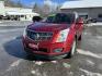 2012 Red /Tan Cadillac SRX Luxury AWD (3GYFNDE37CS) with an 3.6L V6 DOHC 24V FFV engine, 6-Speed Automatic transmission, located at 27 Main St., Norway, MD, 04268, (207) 743-0900, 44.199795, -70.530807 - Photo#0